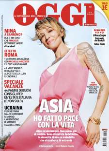 ASIA ARGENTO SULLA COPERTINA DI OGGI - 16-23 GIUGNO 2022