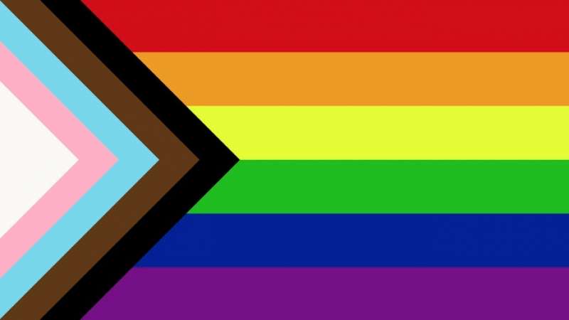 bandiera arcobaleno progress pride flag