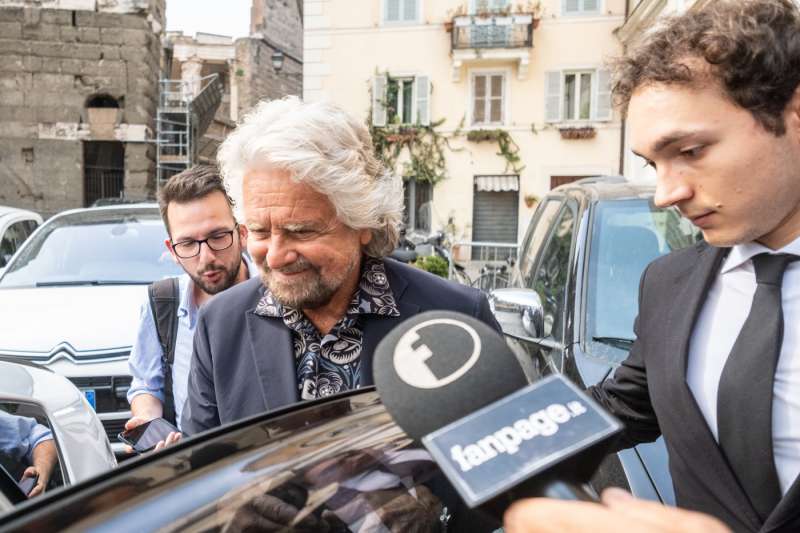 BEPPE GRILLO A ROMA