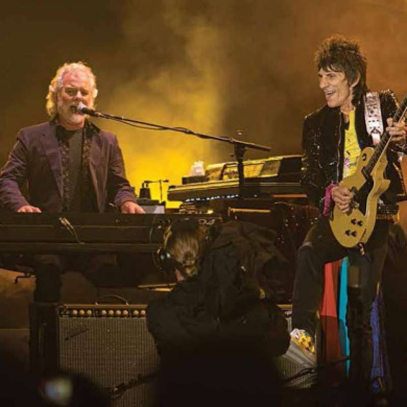 chuck leavell con i rolling stones 6