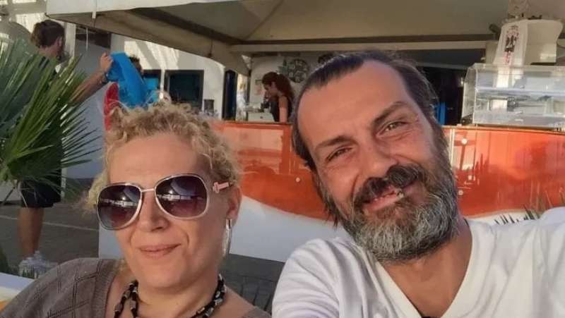 Claudio Campanella con la moglie laura