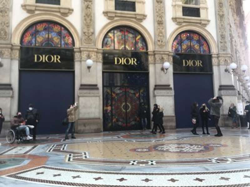 dior versace galleria vittorio emanuele