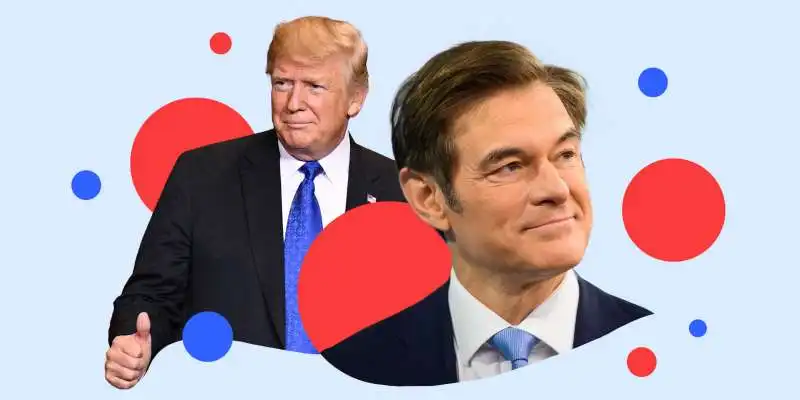 DONALD TRUMP MEHMET OZ