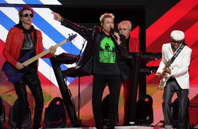 duran duran al platinum party.