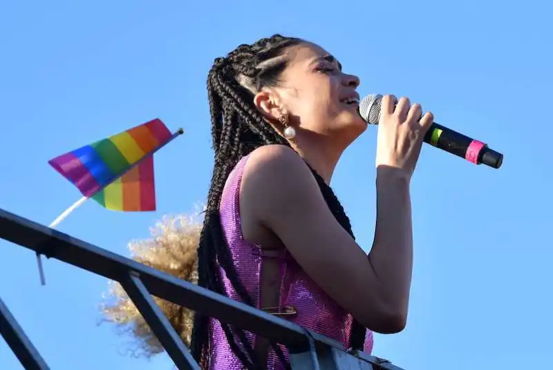 elodie canta al roma pride 2022  foto di bacco (4)