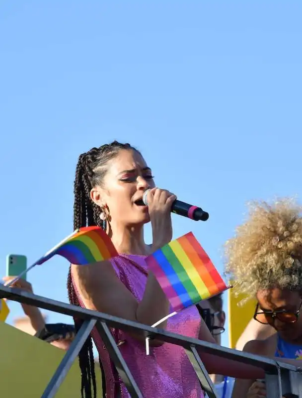 elodie canta al roma pride 2022  foto di bacco (5)