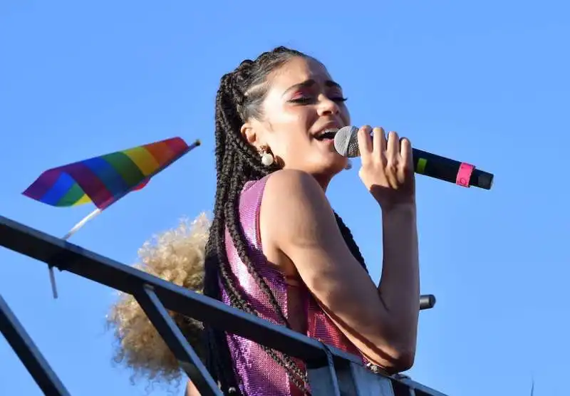 elodie canta al roma pride  foto di bacco (6)