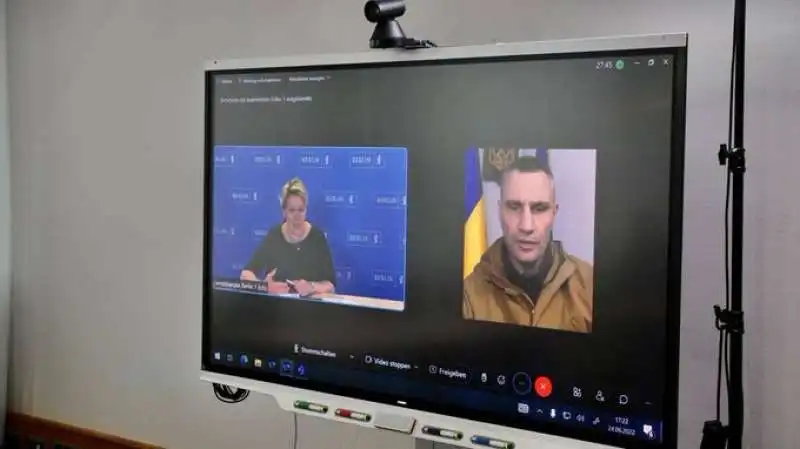 FRANZISKA GIFFEY e il deepfake di vitali klitschko 