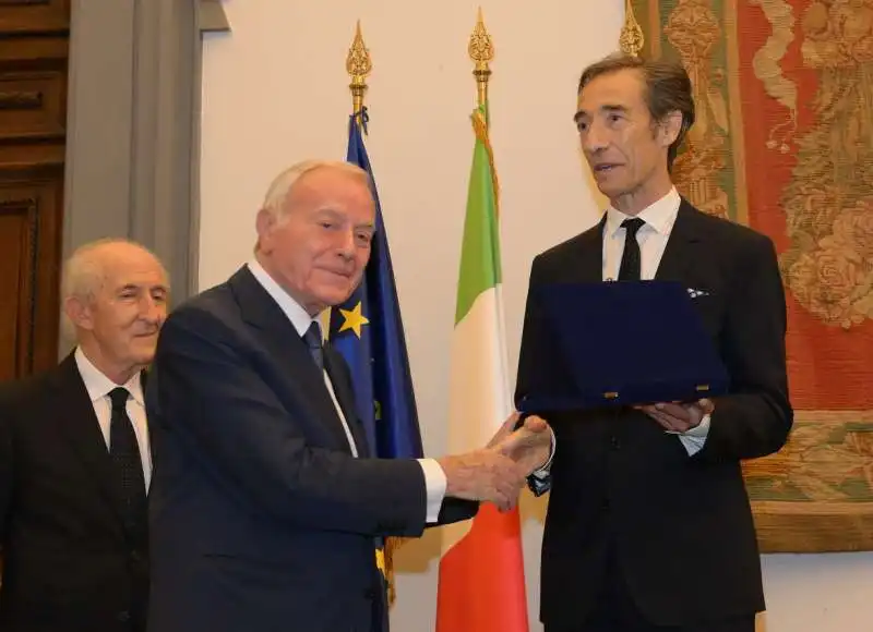 giulio maira  gianni letta  stanislao rizzo  foto di bacco