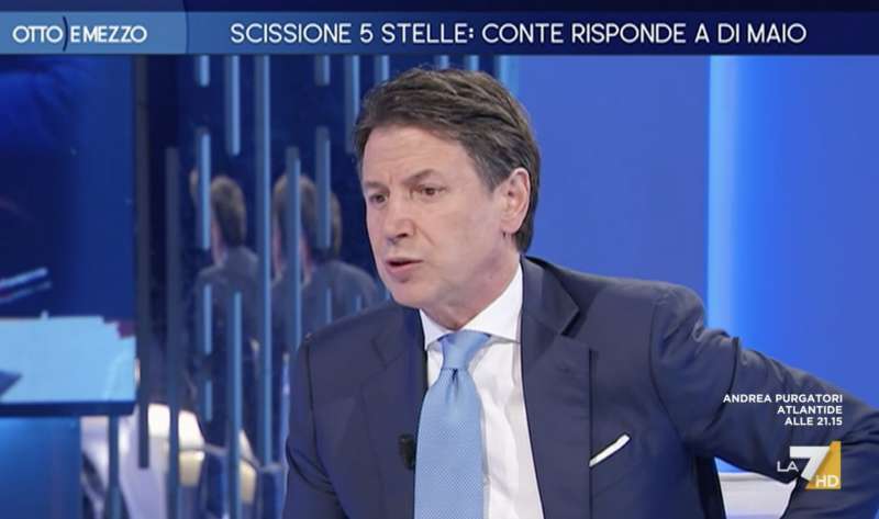 giuseppe conte a otto e mezzo 2