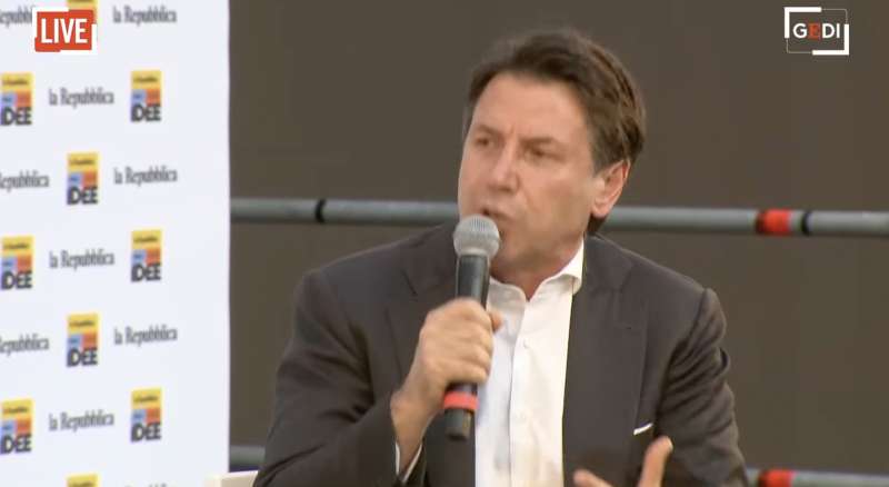 giuseppe conte a repubblica delle idee 1