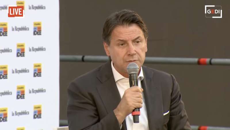 giuseppe conte a repubblica delle idee 2