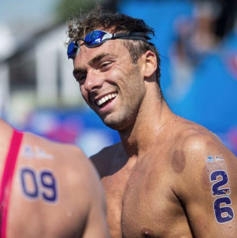 gregorio paltrinieri oro nei 10 km di nuoto a budapest 7