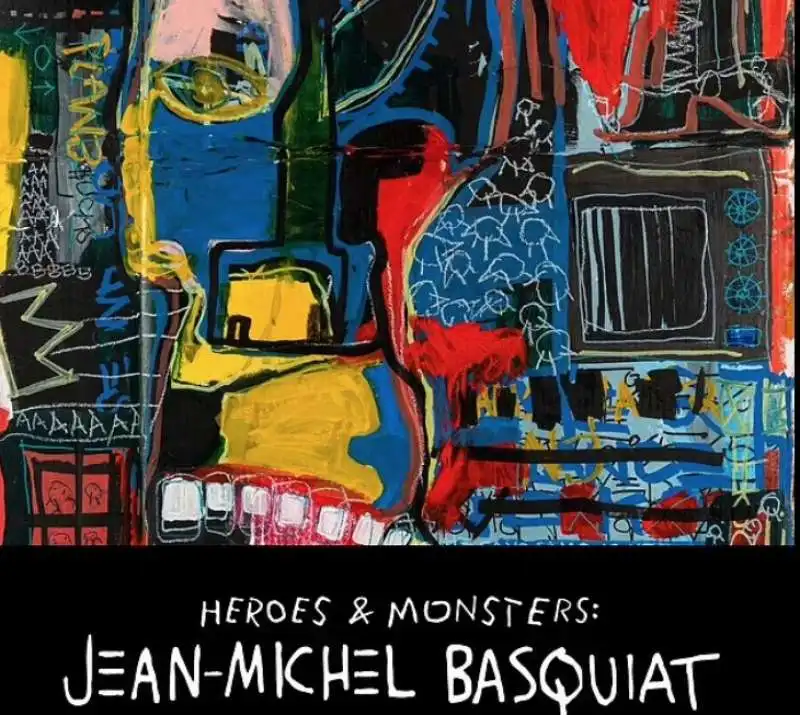 heroes & monters   jean michel basquiat 