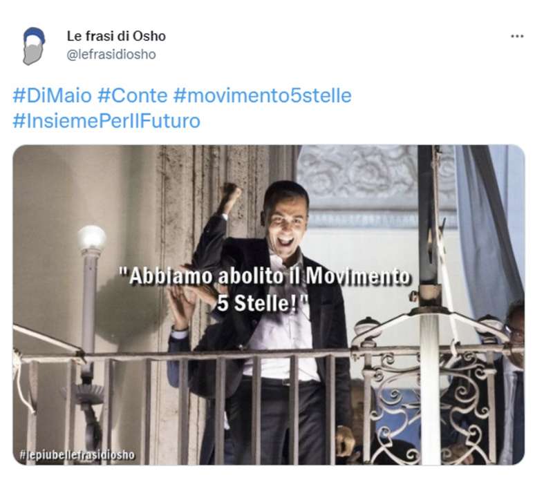 i tweet sulla scissione m5s by di maio 10