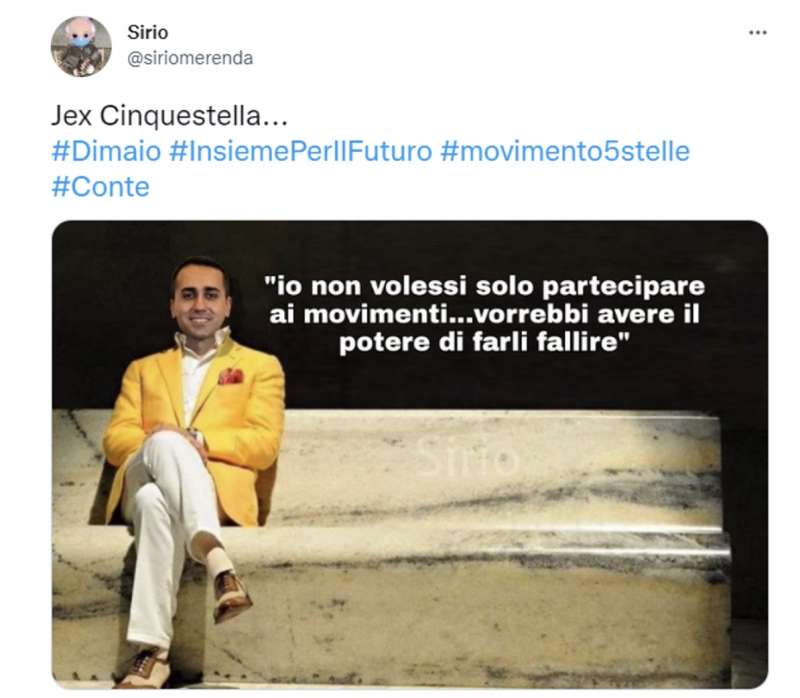 i tweet sulla scissione m5s by di maio 3