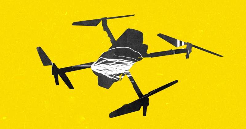 il drone con il taser della axon