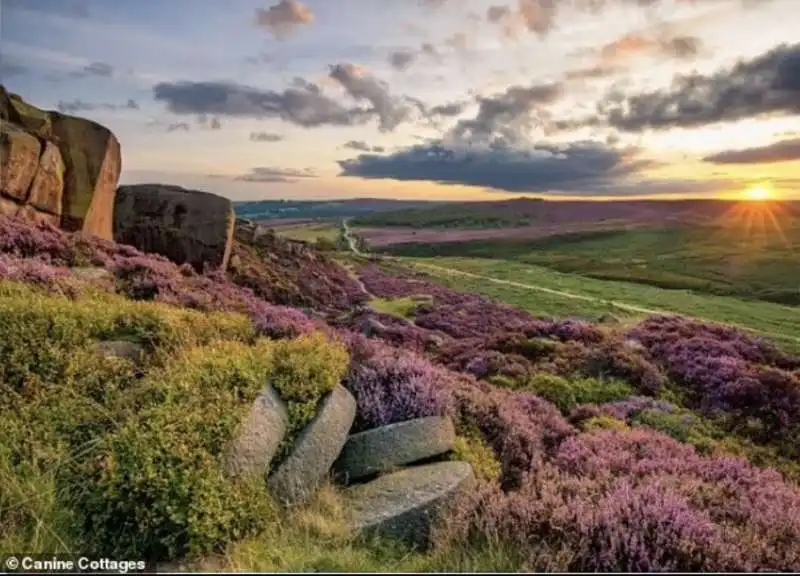 Il Peak District National Park visto da un occhio umano