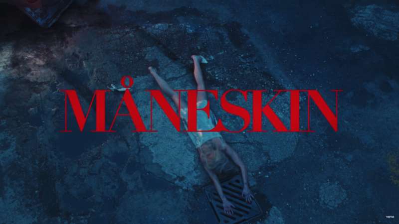 il video di supermodel dei maneskin 12