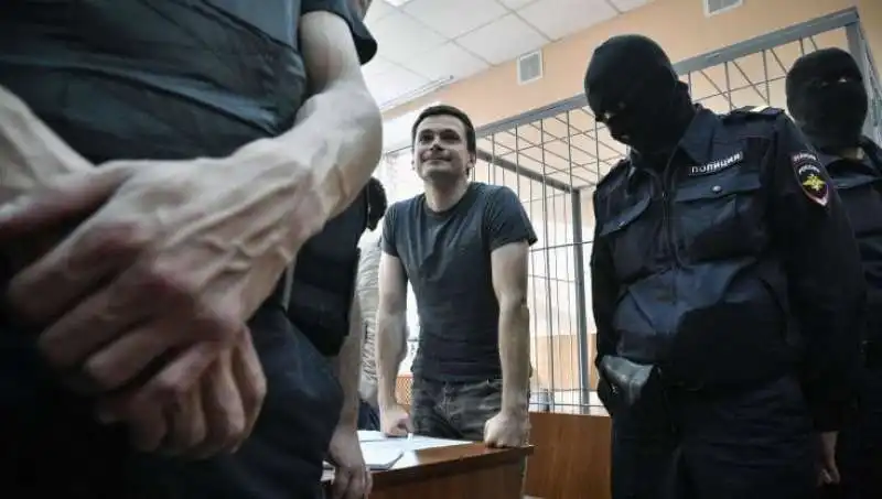 ilya yashin arrestato 