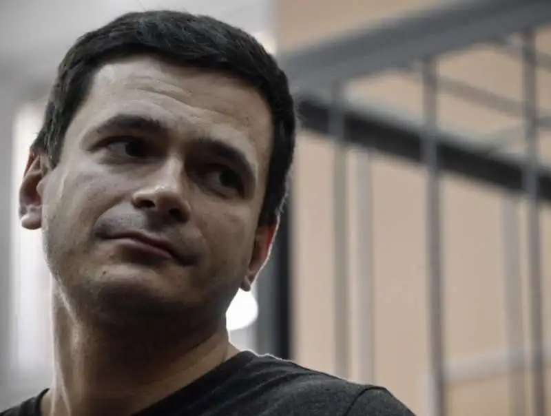 ilya yashin   in carcere 