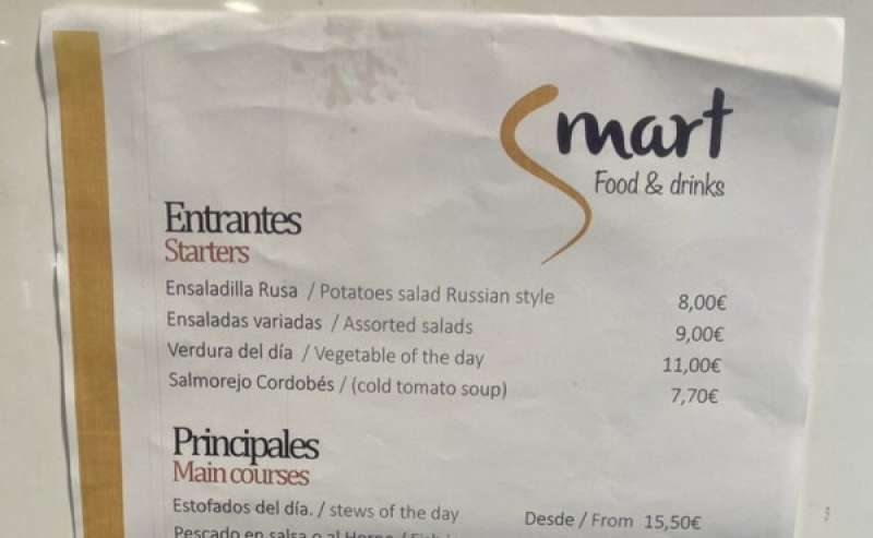 insalata russa nel menu della mensa del vertice nato