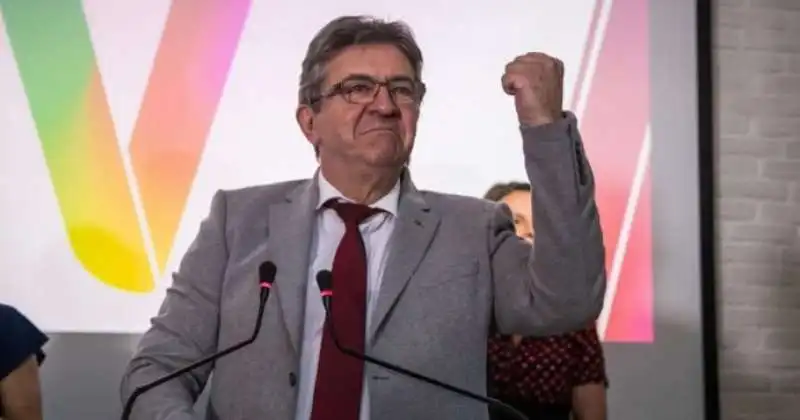 jean luc melenchon dopo il voto per le elezioni legislative