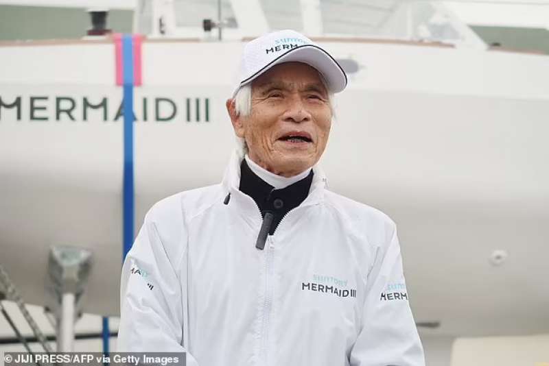 Kenichi Horie, 83 anni 2