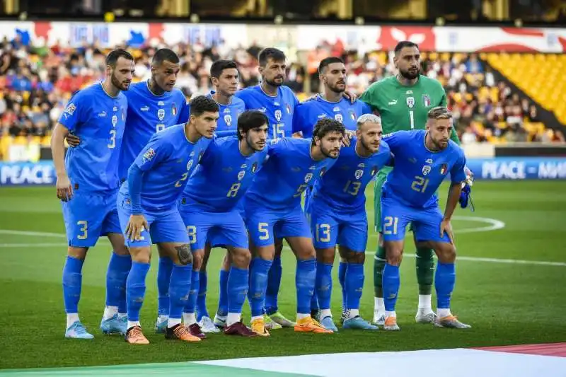 la nazionale italiana di calcio 7