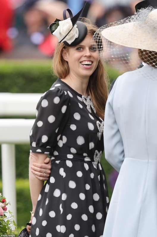 la principessa beatrice al royal ascot