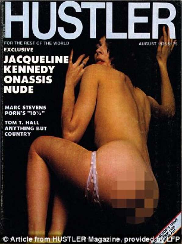 larry flynt hustler jackie kennedy onassis nude