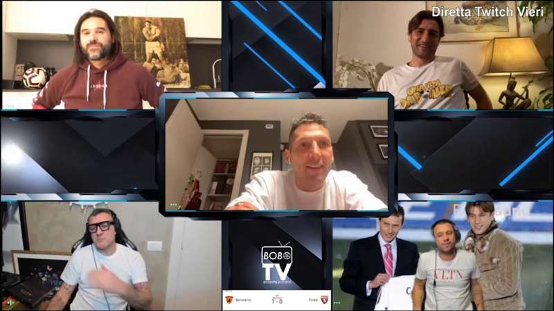 marco materazzi ospite alla bobo tv