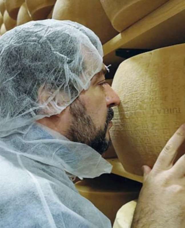 MATTEO SALVINI E IL PARMIGIANO