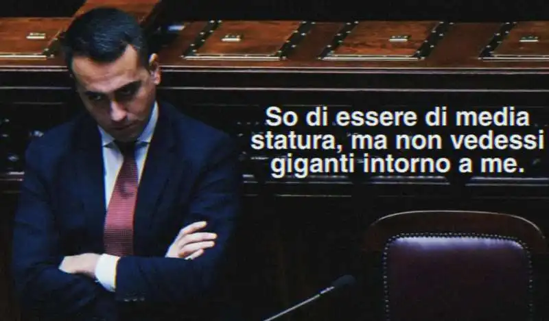 meme sulla scissione di luigi di maio dal m5s    by societaaperta