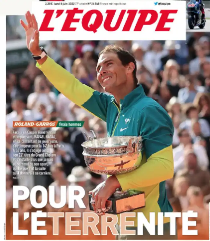 NADAL L'EQUIPE