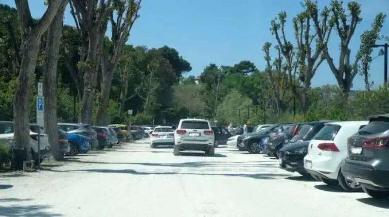 parcheggiatrice aggredita a portonovo 