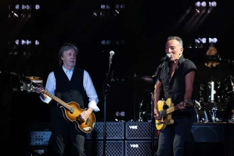 paul mccartney e bruce springsteen