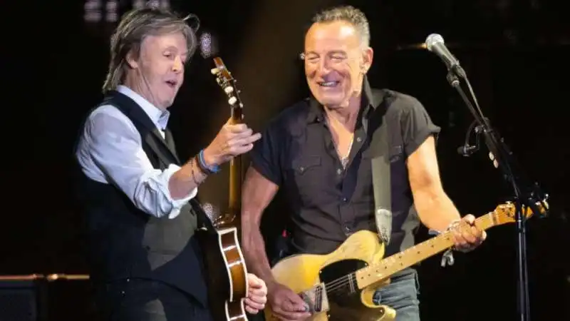 paul mccartney e bruce springsteen 2