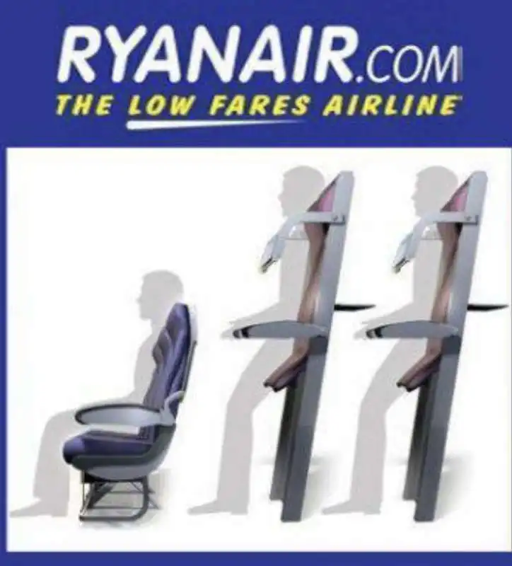 posti in piedi ryanair 