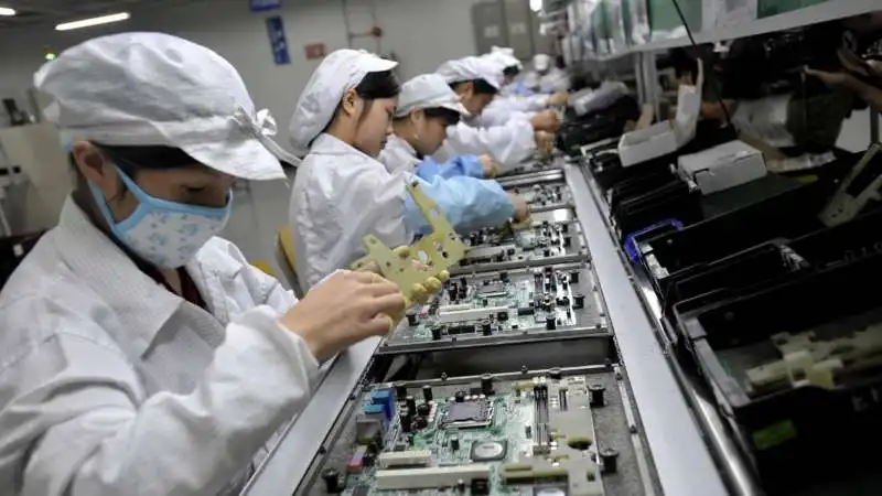 produzione prodotti apple in cina 