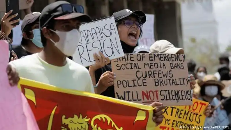 proteste in sri lanka 4