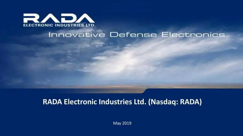 rada electronic industries. 