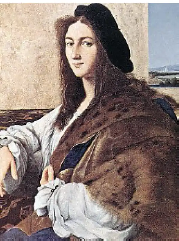 ritratto di giovane uomo di raffaello