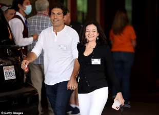 Sheryl Sandberg con Tom Bernthal