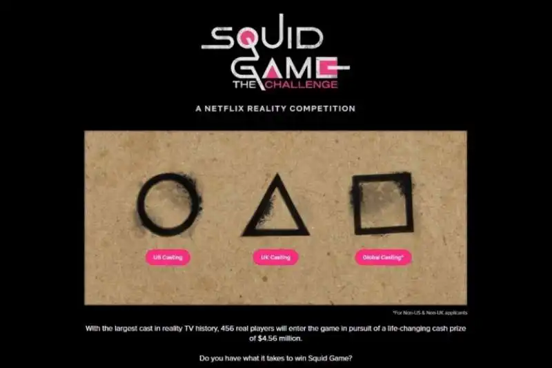 squid game the challenge