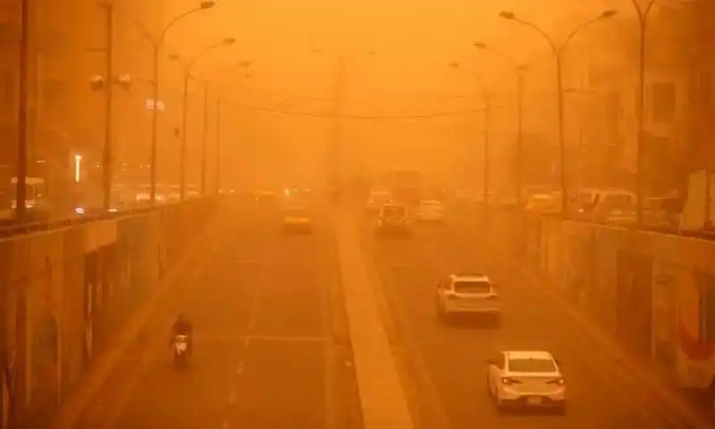 Tempesta di sabbia in Iraq 3