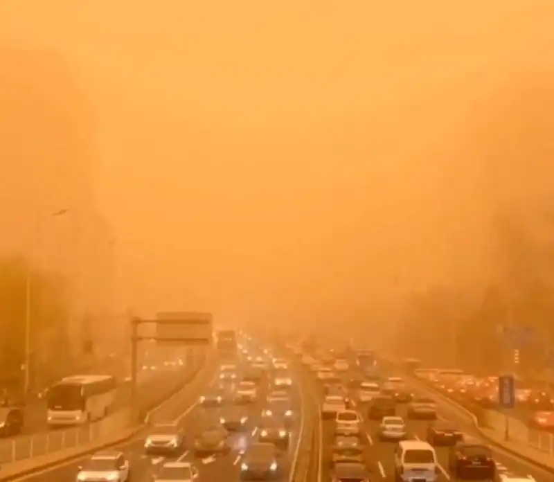 Tempesta di sabbia in Siria 2