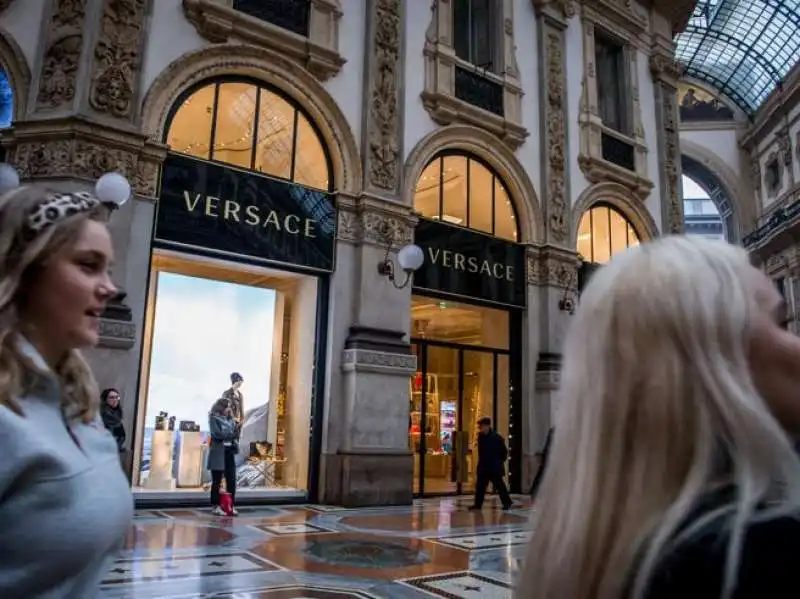 versace galleria vittorio emanuele 