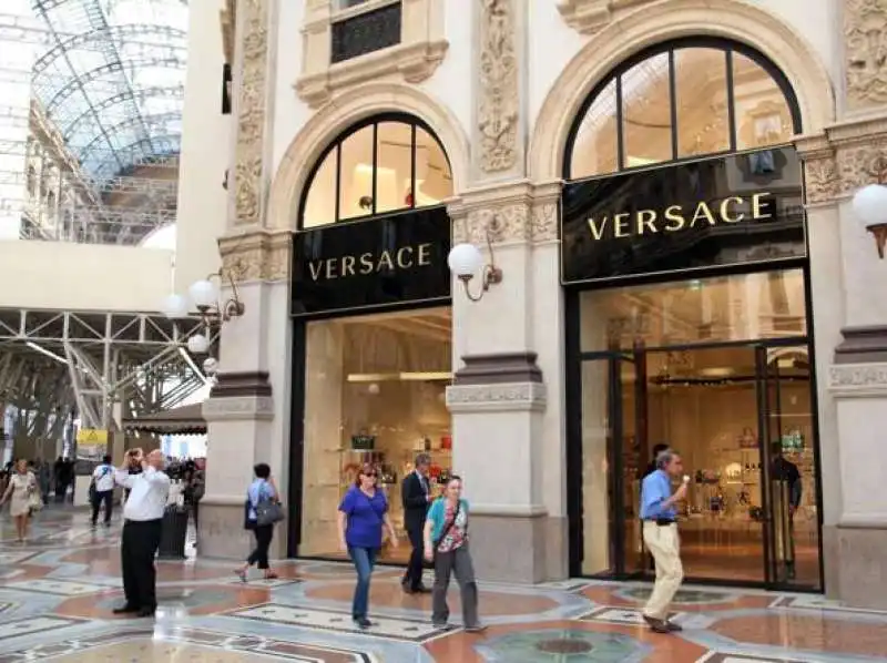 versace galleria vittorio emanuele 