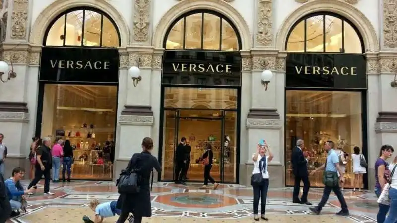 versace galleria vittorio emanuele 